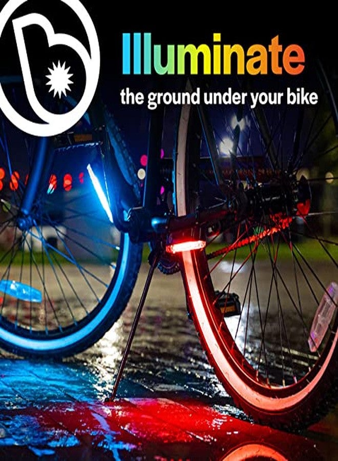 Brightz GoBrightz LED Bike Frame Light, Yellow - Cool Underglow Bike Light for Riding at Night Bicycle Scooter Stroller Stocking Stuffers for Boys Girls Teens Ages 5 6 7 8 9 10 11 12 13 - Image 2